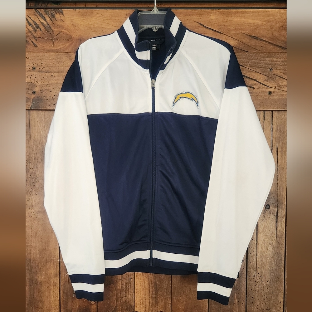 NFL Los Angeles Chargers Women's XL Zippered Sweatshirt